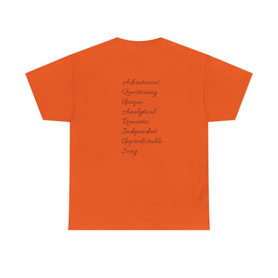 Aquarius Sign Tee – Zodiac Graphic T-Shirt