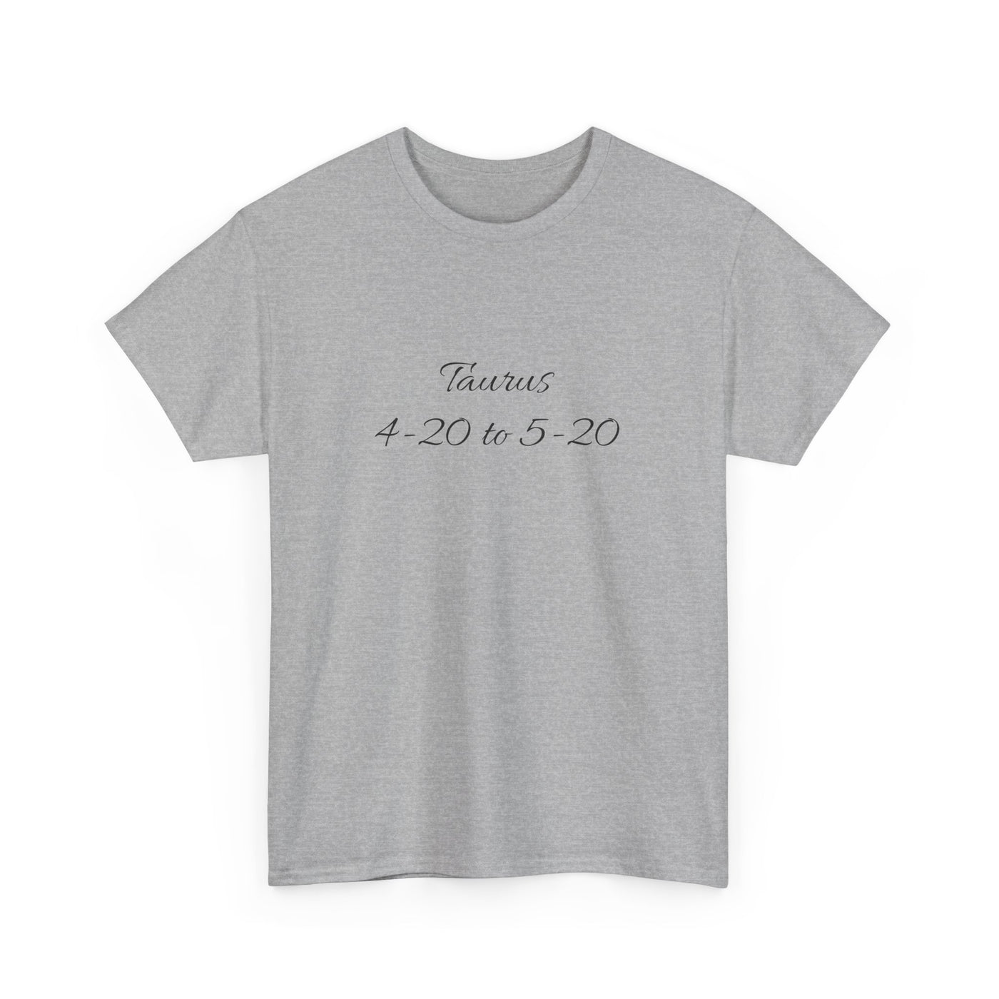 Taurus Sign Tee – Zodiac Graphic T-Shirt