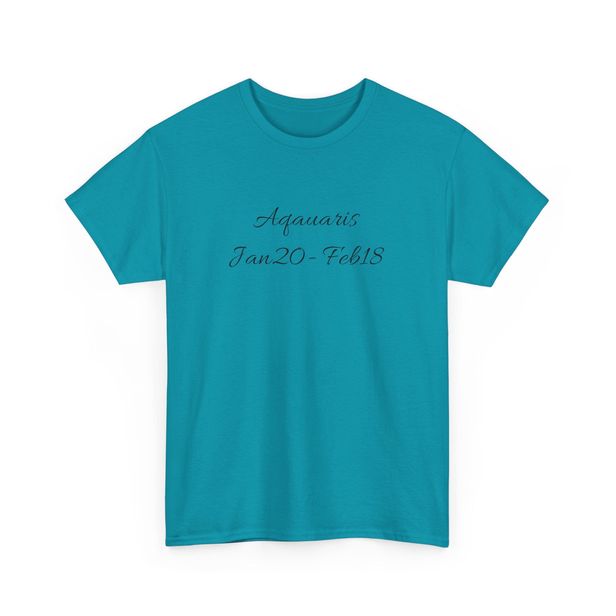 Aquarius Sign Tee – Zodiac Graphic T-Shirt