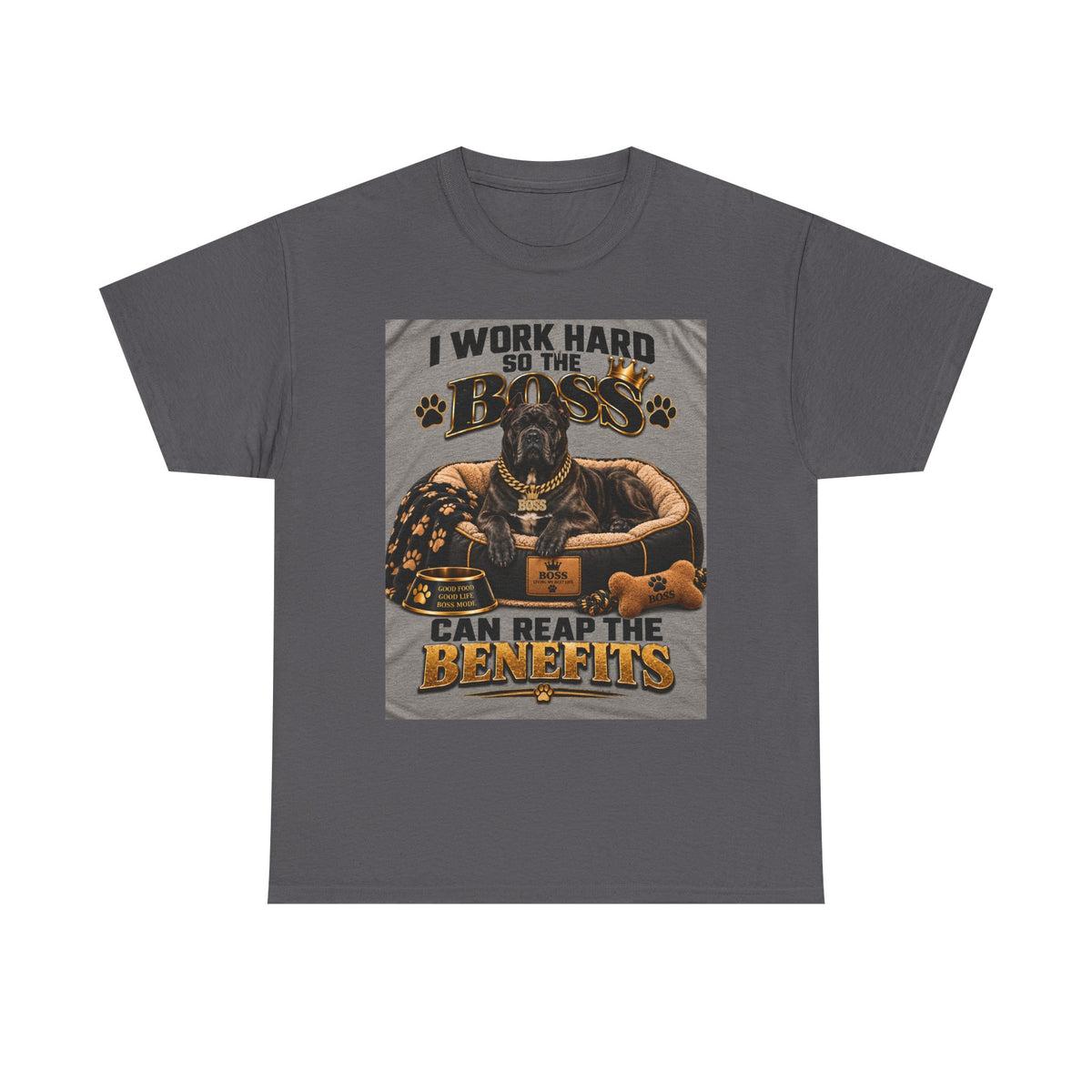 T-Shirt — "I Work Hard So My Boss Can Live A Better Life" Graphic Tee (Funny Work Humor)