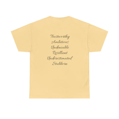 Taurus Sign Tee – Zodiac Graphic T-Shirt