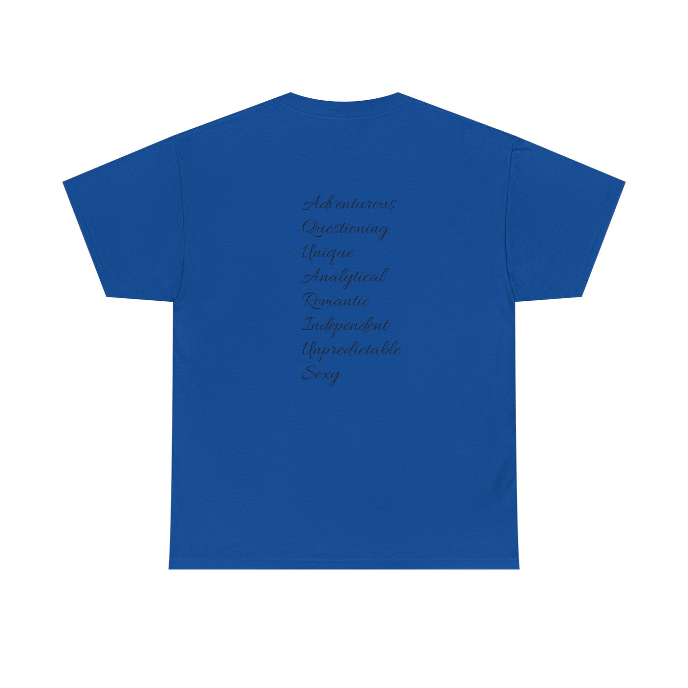 Aquarius Sign Tee – Zodiac Graphic T-Shirt