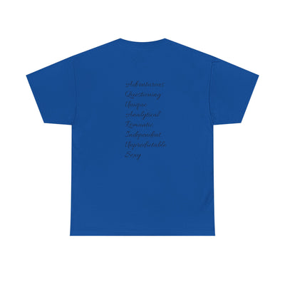 Aquarius Sign Tee – Zodiac Graphic T-Shirt