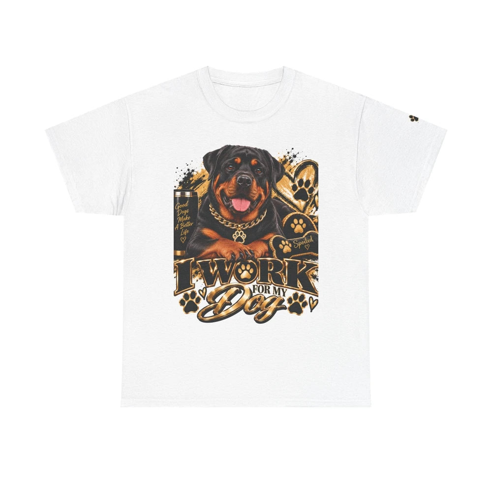 Rottweiler Graphic Dog Lover Tee