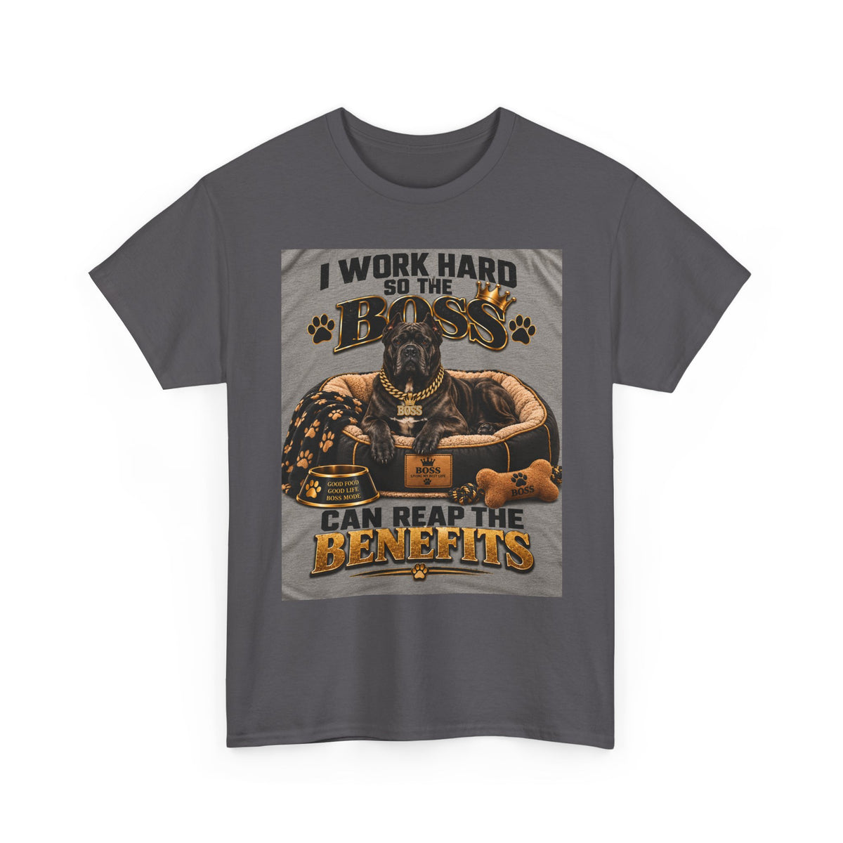 T-Shirt — "I Work Hard So My Boss Can Live A Better Life" Graphic Tee (Funny Work Humor)