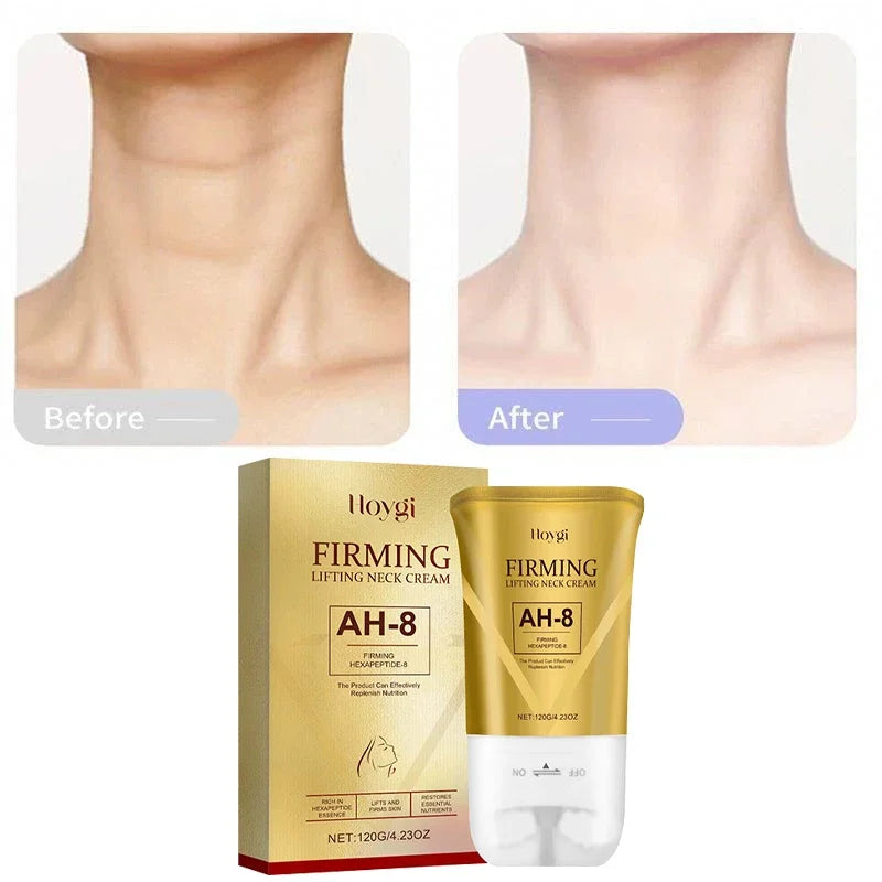 120G Neck Firming Roller Cream Lifts Dilutes Neck Lines, Deeply Nourishes, Easily Absorbed, Massages and Soothes Neck Skin Care