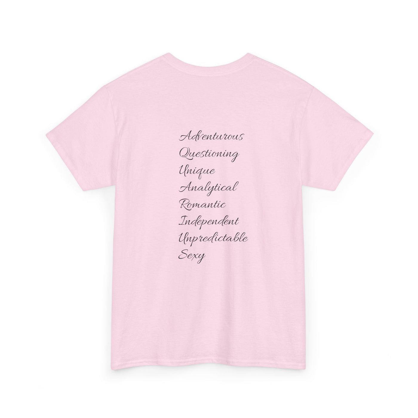 Aquarius Sign Tee – Zodiac Graphic T-Shirt