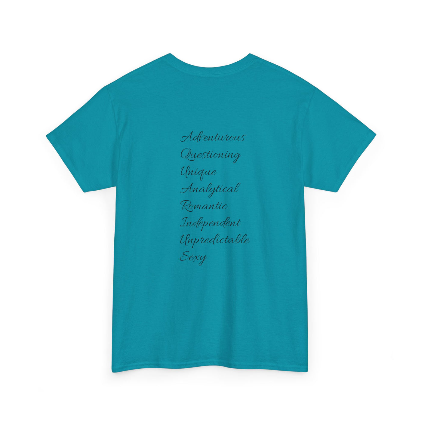Aquarius Sign Tee – Zodiac Graphic T-Shirt