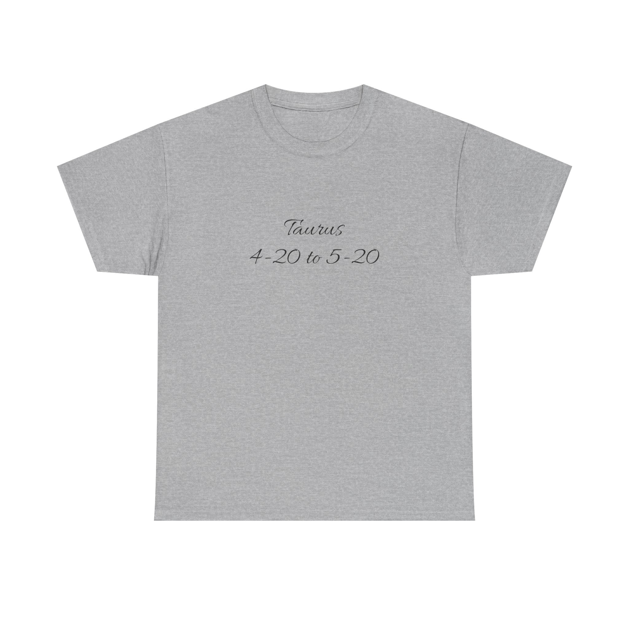 Taurus Sign Tee – Zodiac Graphic T-Shirt