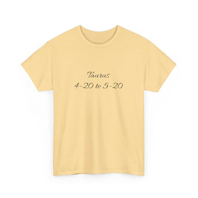 Taurus Sign Tee – Zodiac Graphic T-Shirt
