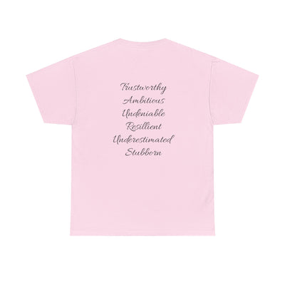 Taurus Sign Tee – Zodiac Graphic T-Shirt