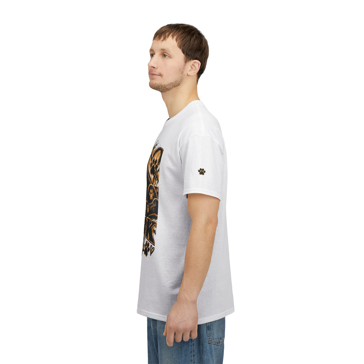 Rottweiler "I Work for My Dog" Graphic Tee