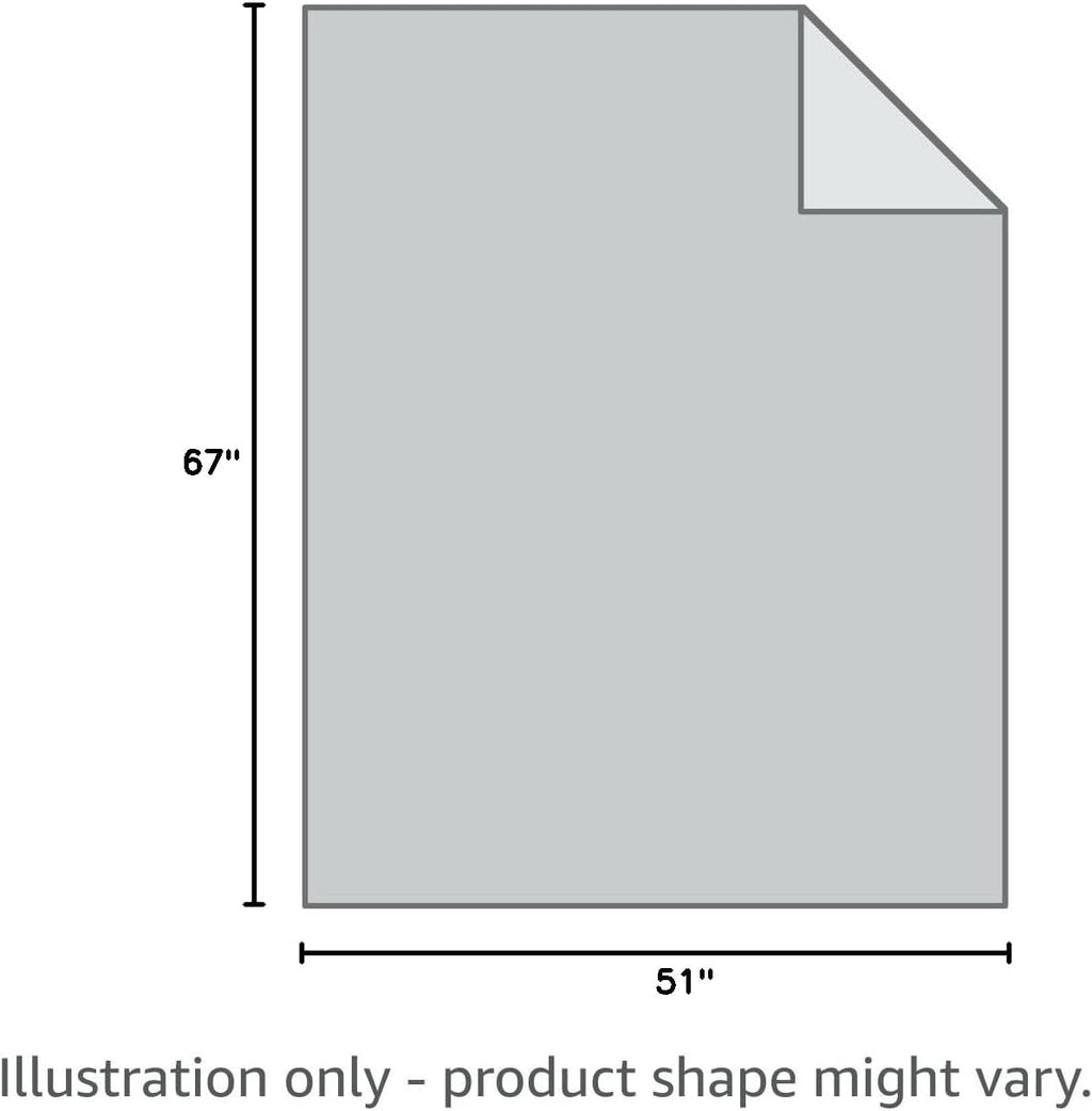 Cooling Blanket Keep Cool in Hot Summer, 51 X 67In Twin or Baby Size Blanket for Adults, Children, Babies Japanese Q-Max 0.5 Technology Arc-Chill Cooling Fiber, Breathable Comfortable All-Season-Gray