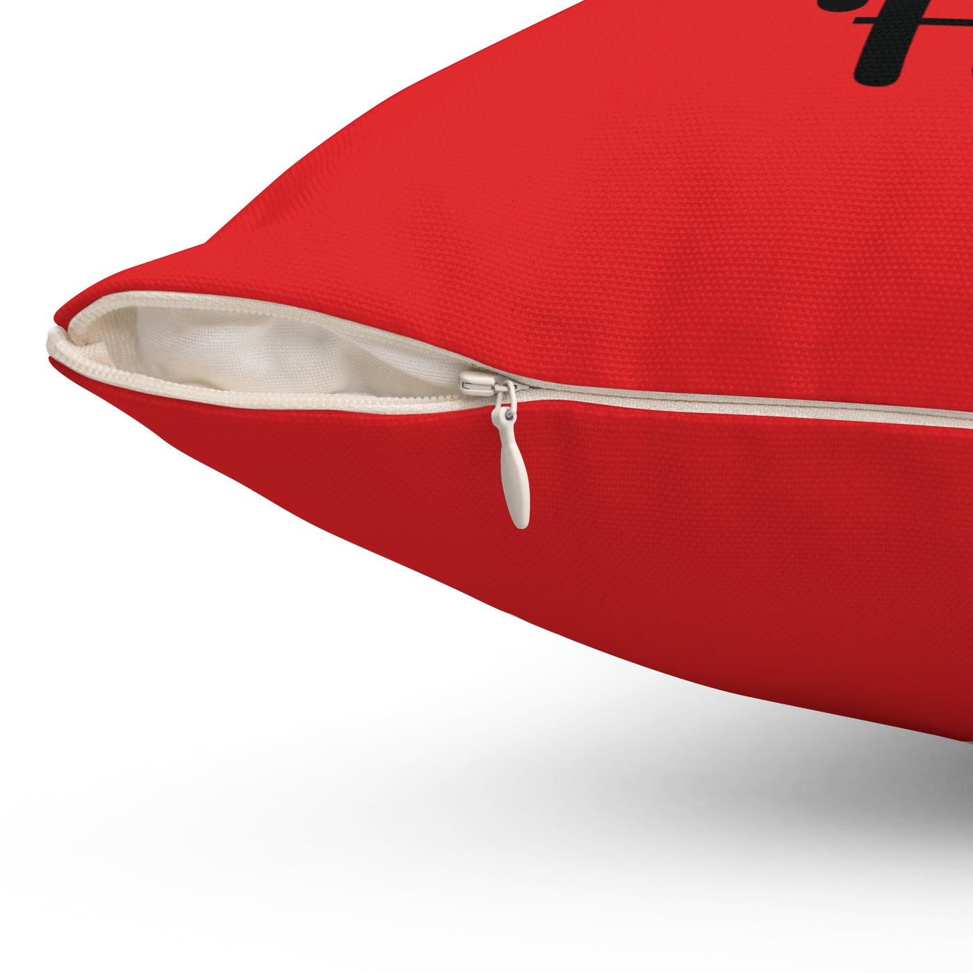 Spun Polyester Square Pillow – Truly Blessed / Highly Favored
