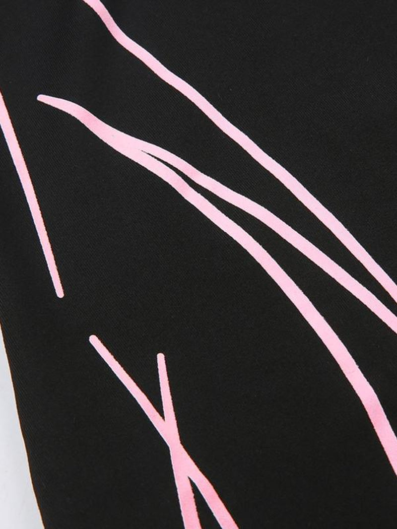 Women'S Stripes Print Asymmetrical Hem Mini Bodycon Dress, Fall Dresses for Women, Birthday Dresses 2024, Street Trendy off Shoulder Tight Sleeve Bodycon Dress, Fall Dresses, Downtown Girl Clothes Downtown Girl Clothes, Clothing