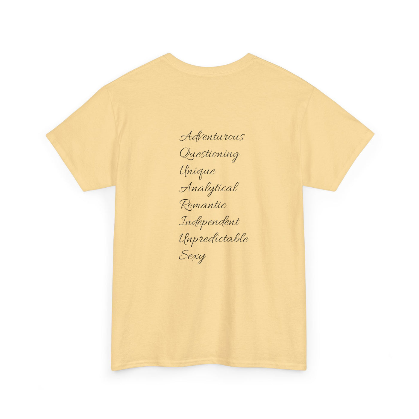 Aquarius Sign Tee – Zodiac Graphic T-Shirt