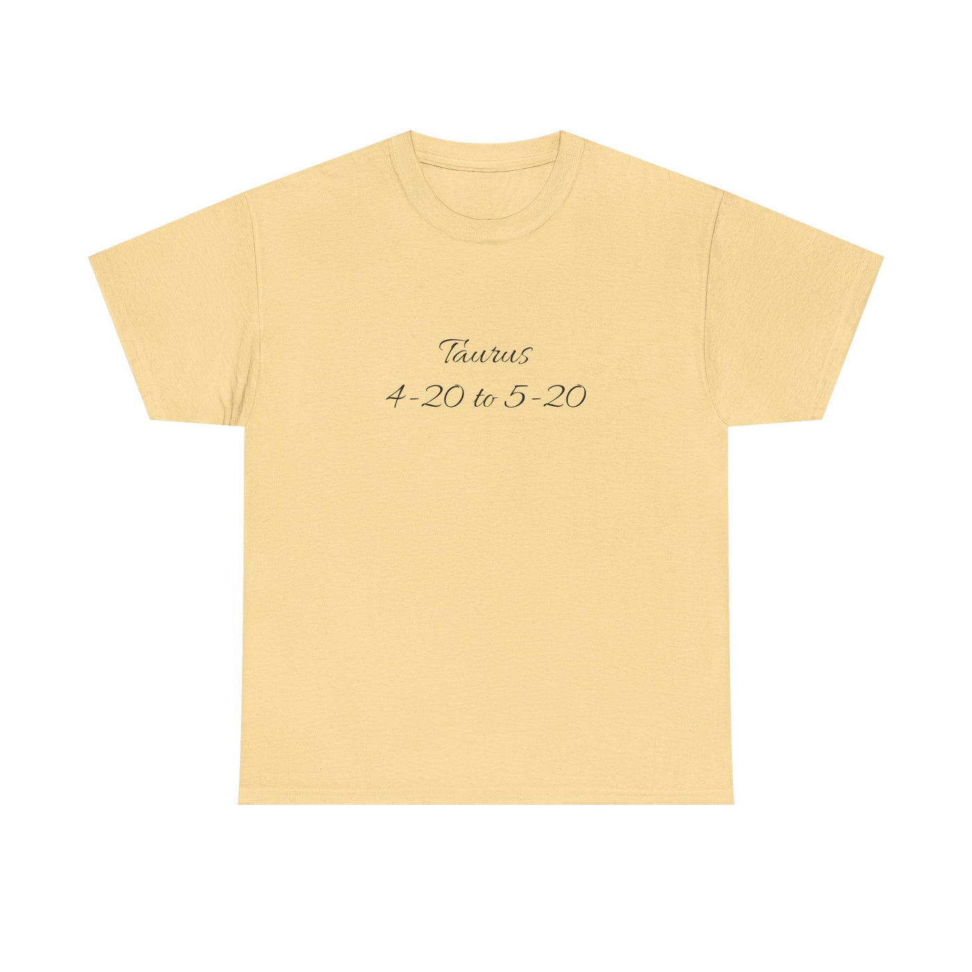 Taurus Sign Tee – Zodiac Graphic T-Shirt