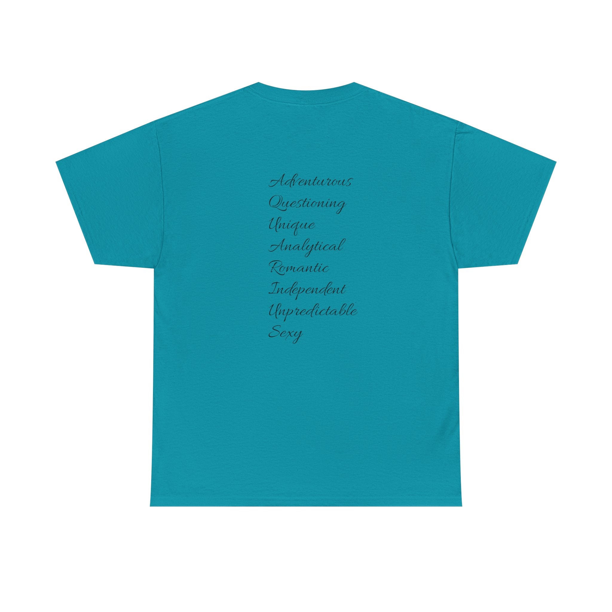 Aquarius Sign Tee – Zodiac Graphic T-Shirt