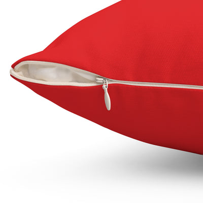Spun Polyester Square Pillow – “Truly Blessed / Highly Favored
