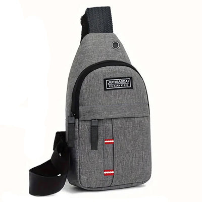 Lady adjustable chest pocket outdoor mountain bike single-shoulder diagonal cross Oxford fabric chest pocket